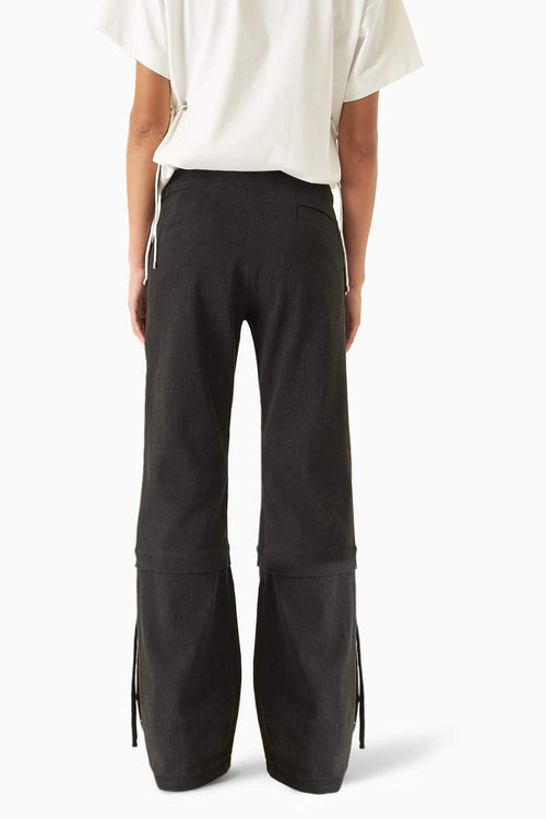White Side Eyelet T-Shirt & Cargo Pants