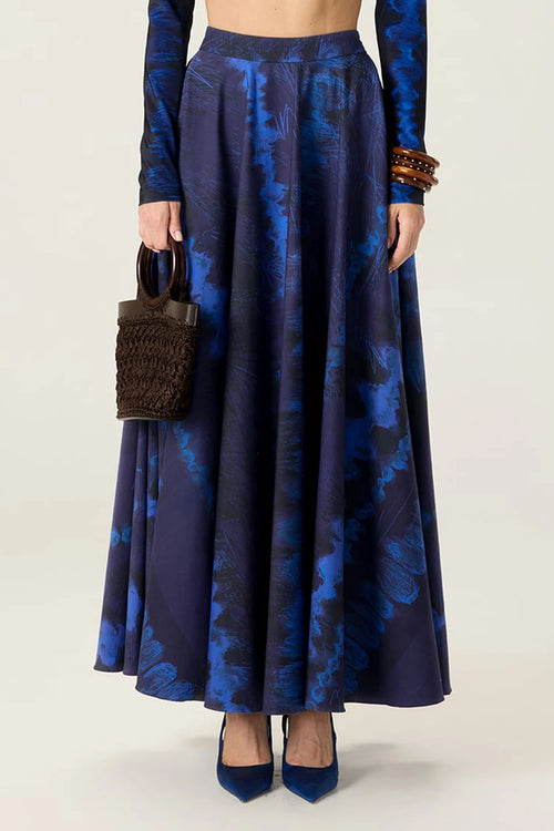 Blue Dracy Skirt
