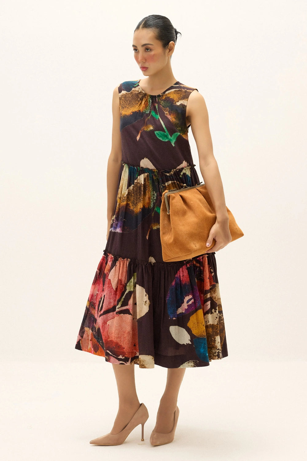 Brown Pinecone Dress