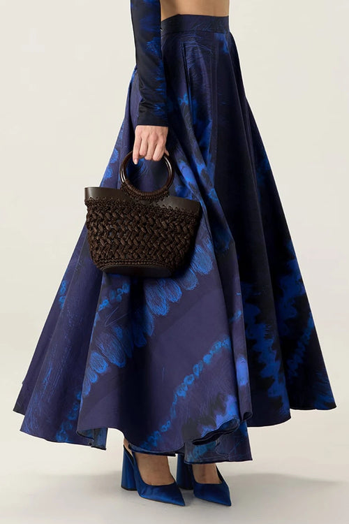 Blue Dracy Skirt