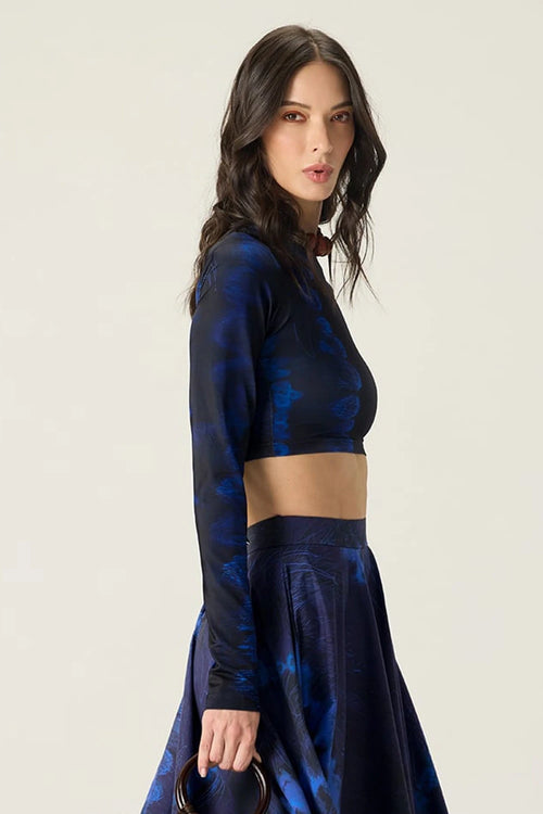 Blue Gigi Blouse