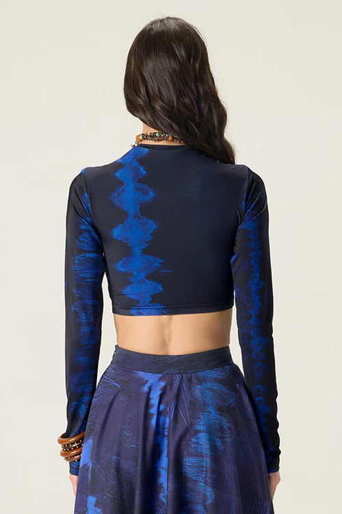 Blue Gigi Blouse