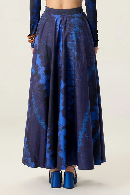 Blue Dracy Skirt