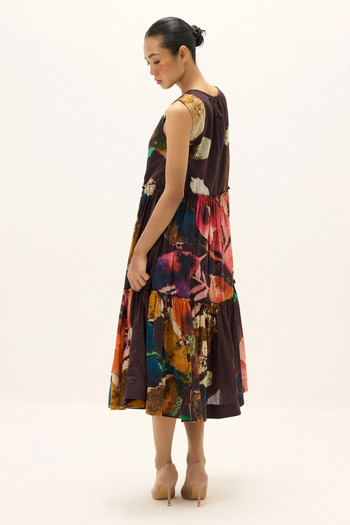 Brown Pinecone Dress