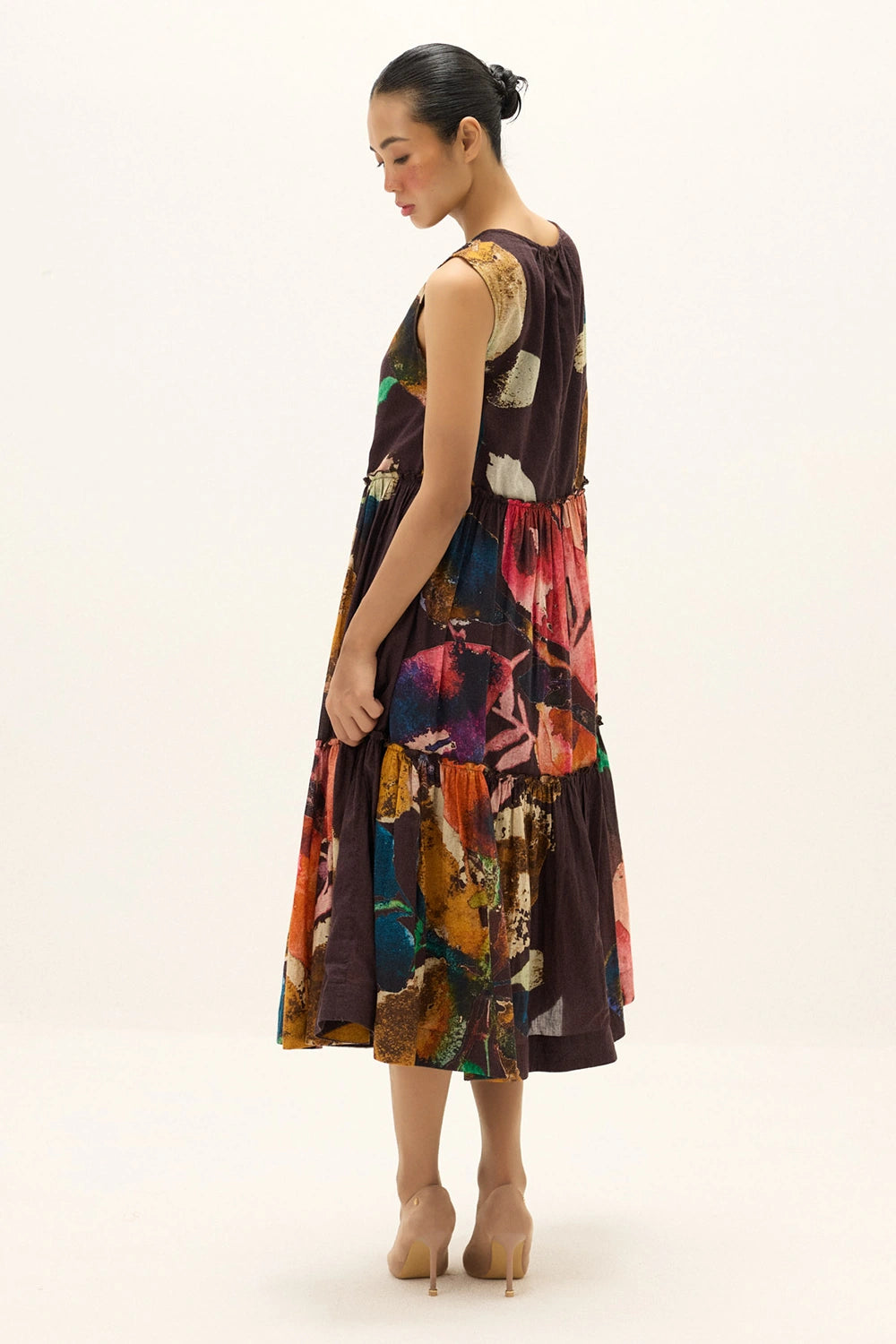 Brown Pinecone Dress