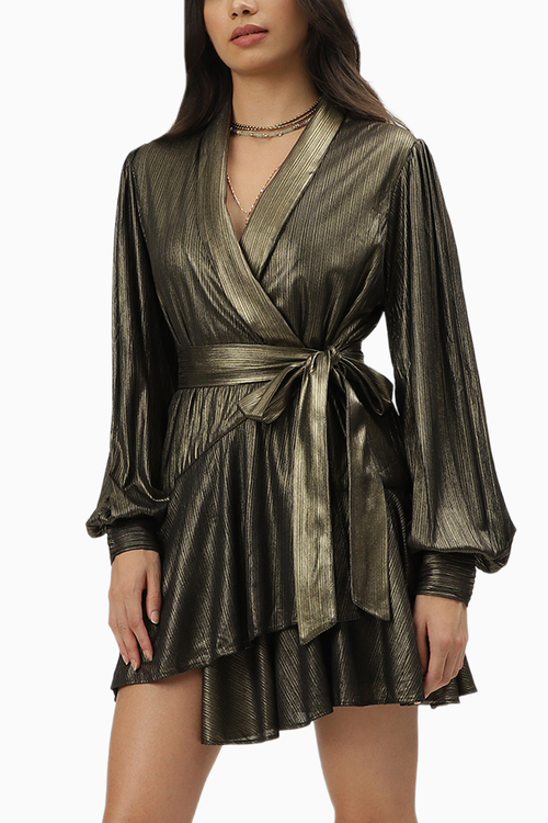 Dark Gold Zina Dress