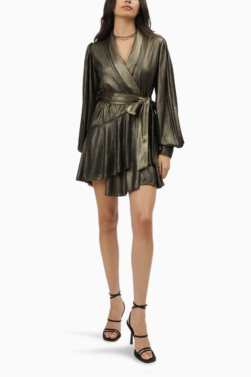 Dark Gold Zina Dress