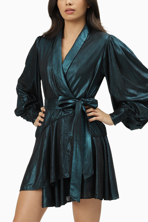 Cyan Zina Dress