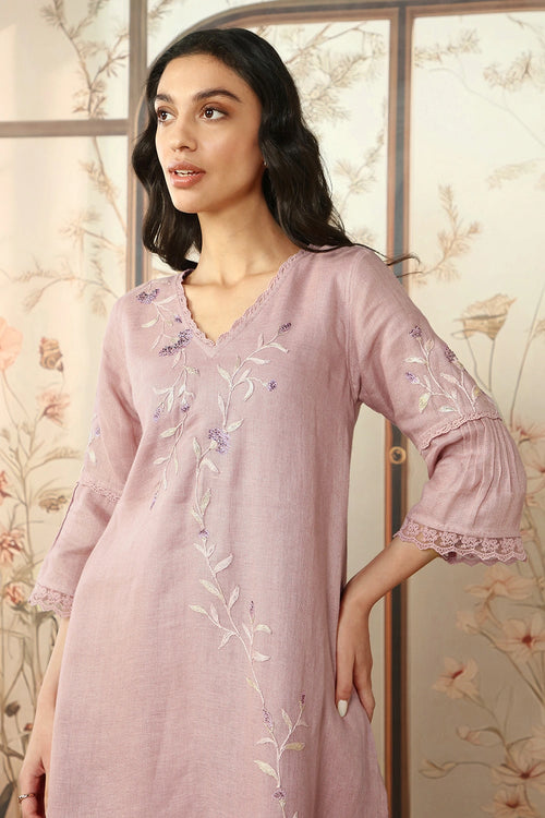 Quartz Diamond Dahlia Fly Free Tunic Set