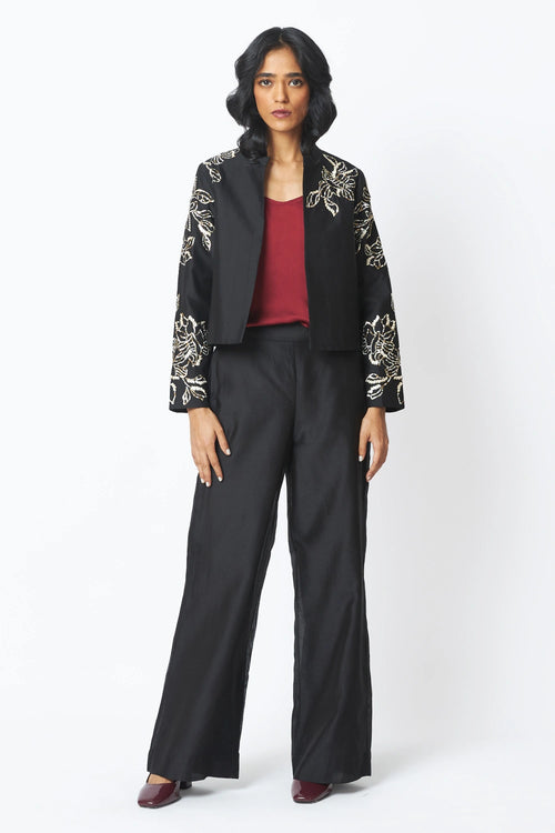 Teresa Sequin Short Jacket and Pant Set