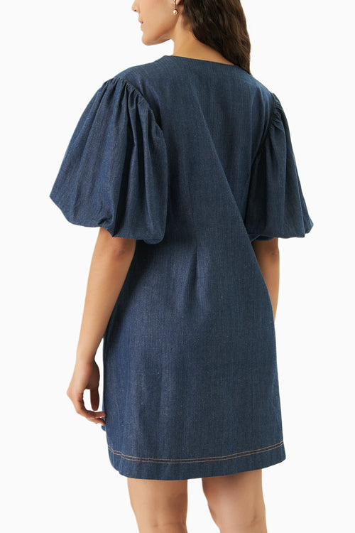 Blue Ease Denim Dress