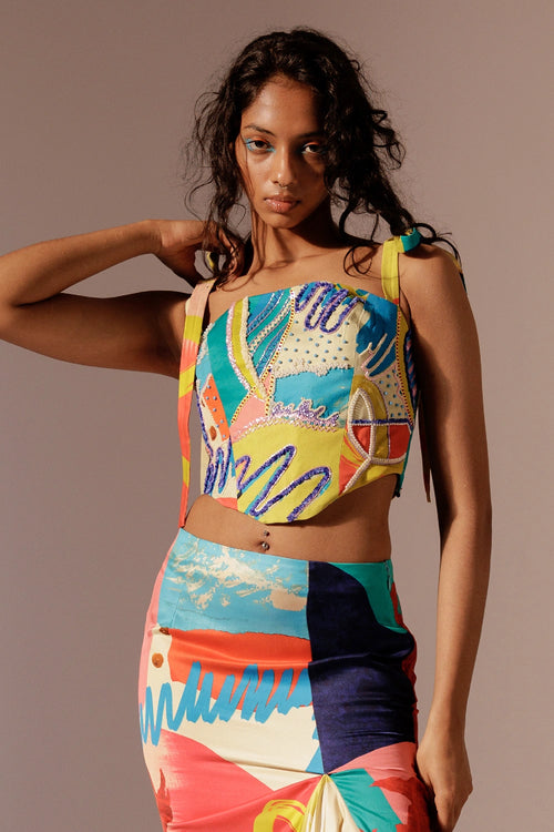 Juno Embroidered Corset
