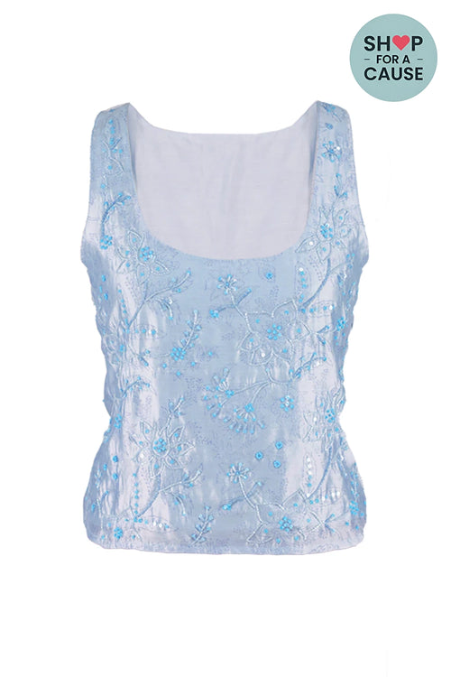 Gul Light Blue Top