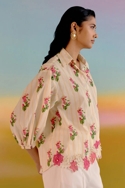 Yellow Rose Shirt