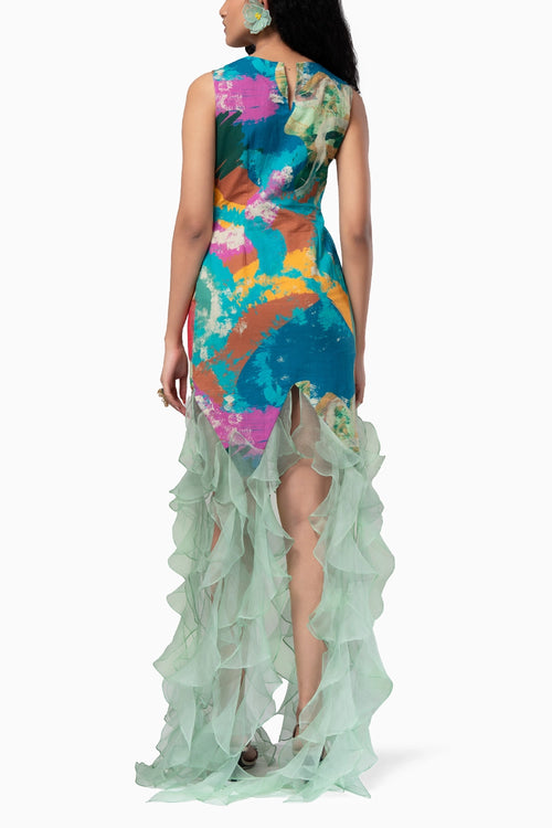 Bay Ruffled Dress