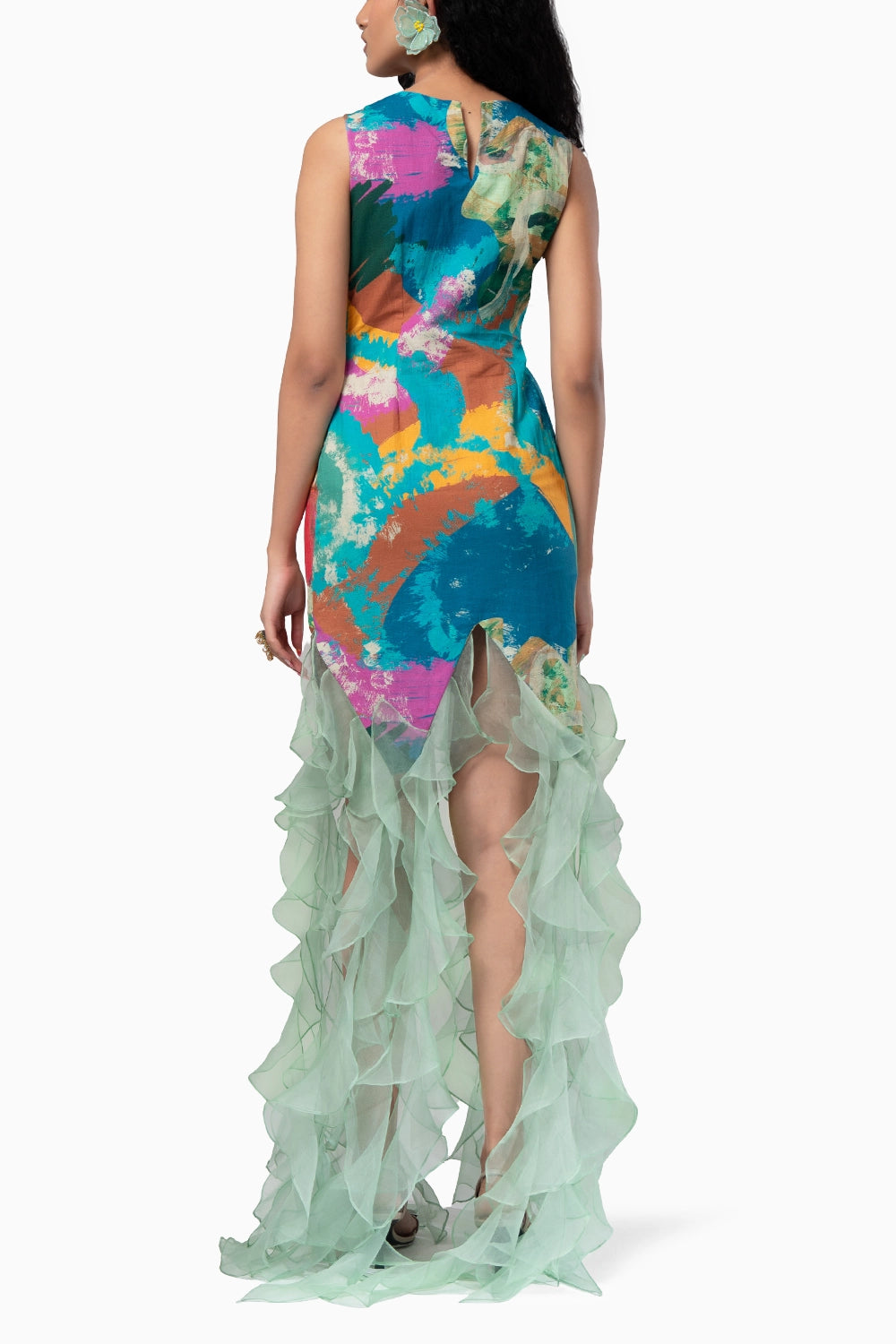 Bay Ruffled Dress