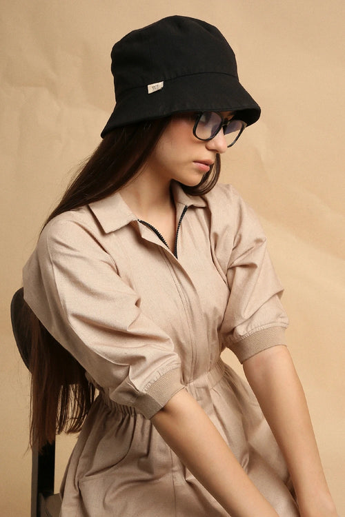 Sand Collar Sphara Jumpsuit