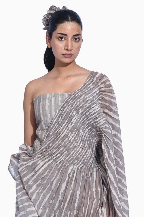 Dissected Drape Grey Set
