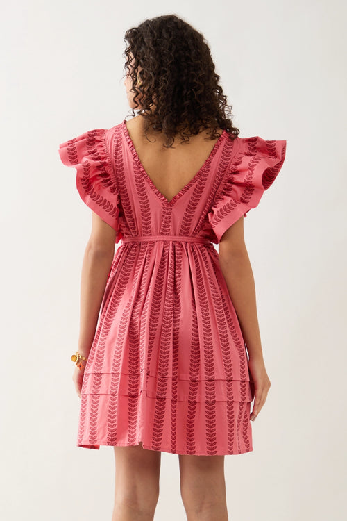 Gala Salmon Dress