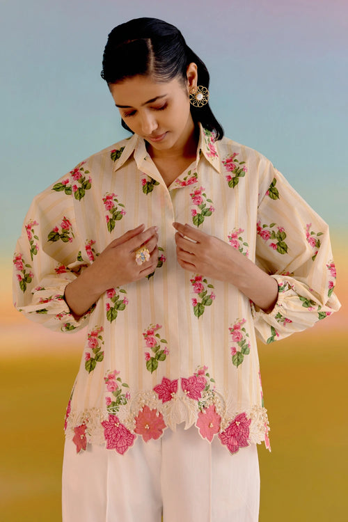 Yellow Rose Shirt