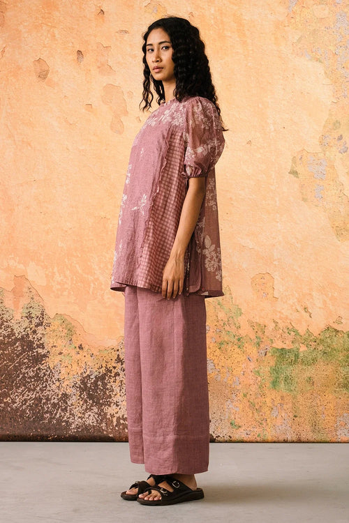 Onion Pink Petal Co-ord Set