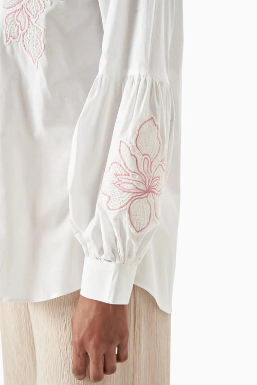 Blush Outline Bloom Shirt