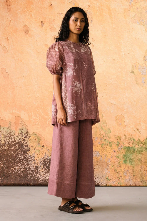 Onion Pink Petal Co-ord Set