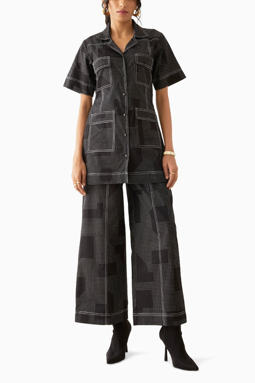 Wallie Black Co-ord Sets