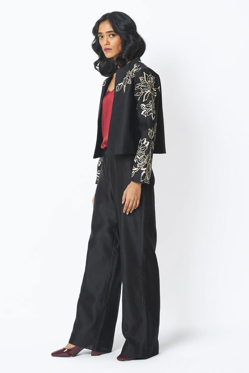 Teresa Sequin Short Jacket and Pant Set