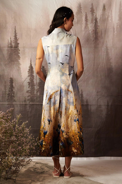 Hayland Leather Belt Dress