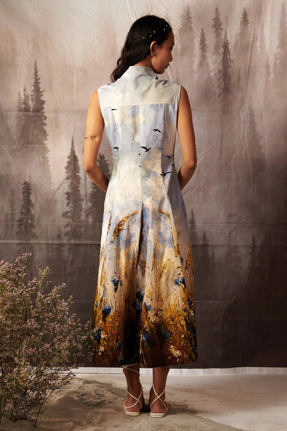 Hayland Leather Belt Dress