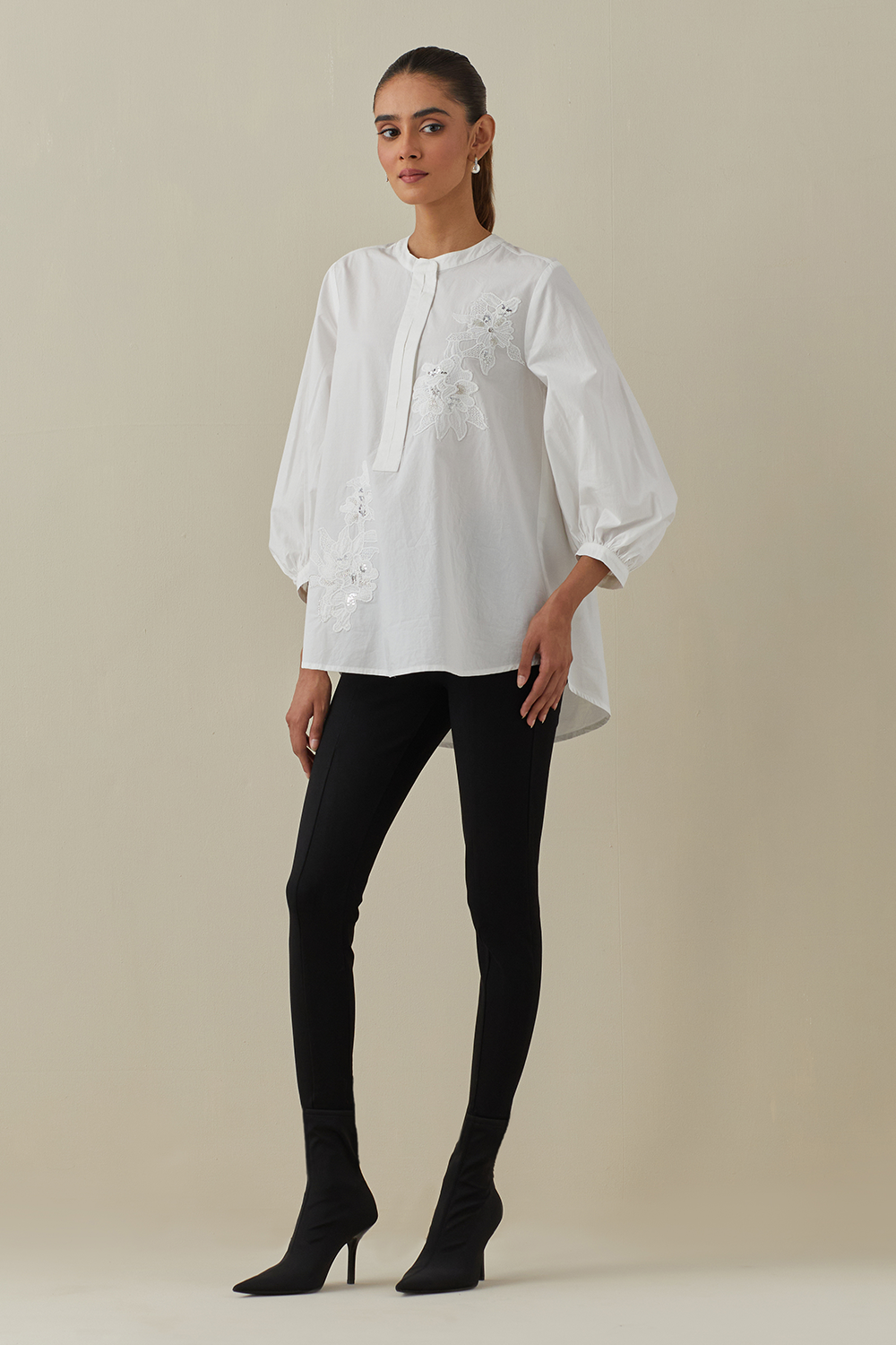 Asha White Shirt