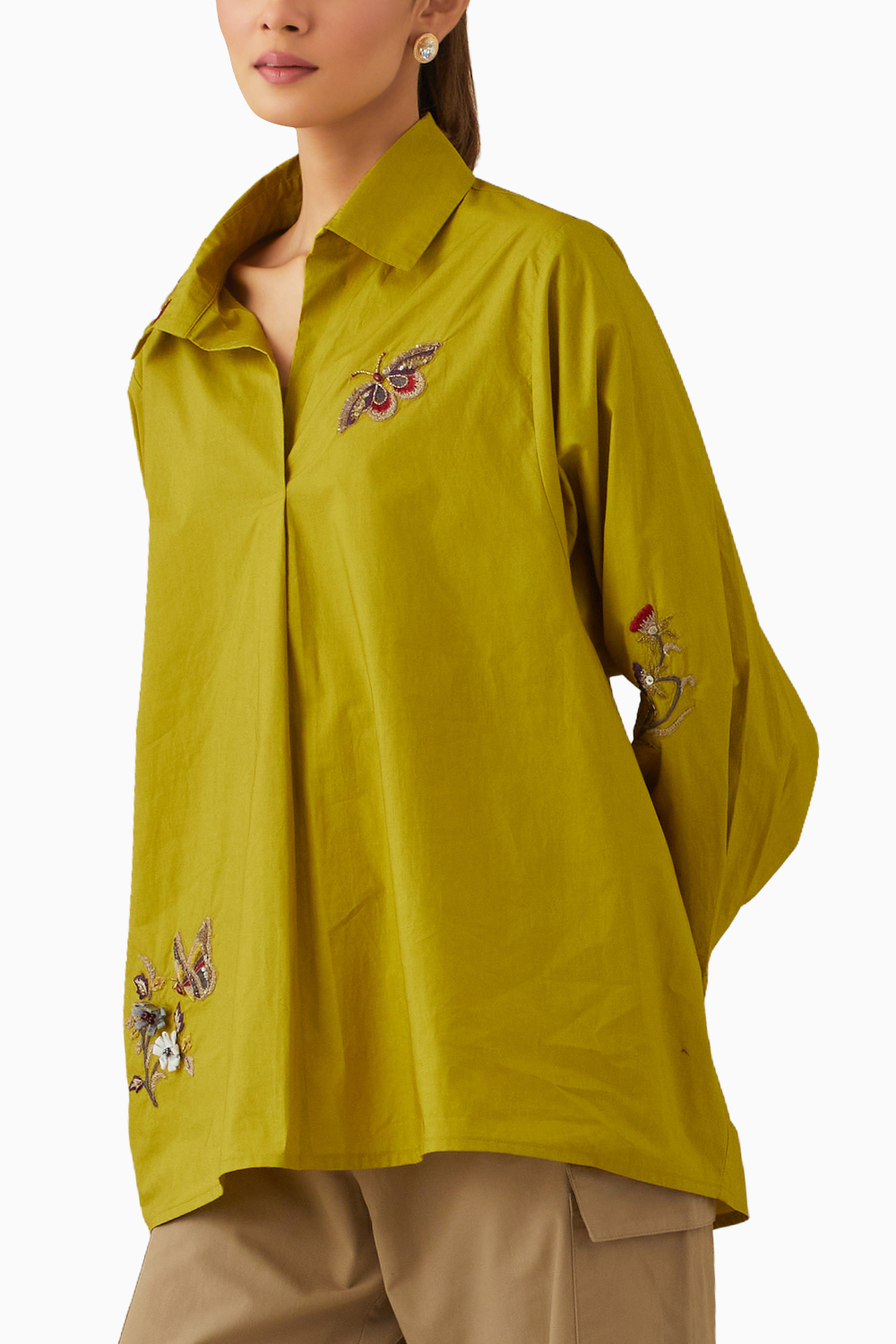 Nisha Mustard Shirt