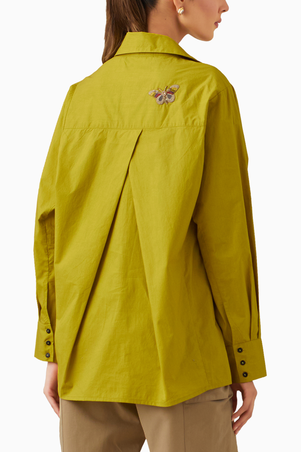 Nisha Mustard Shirt