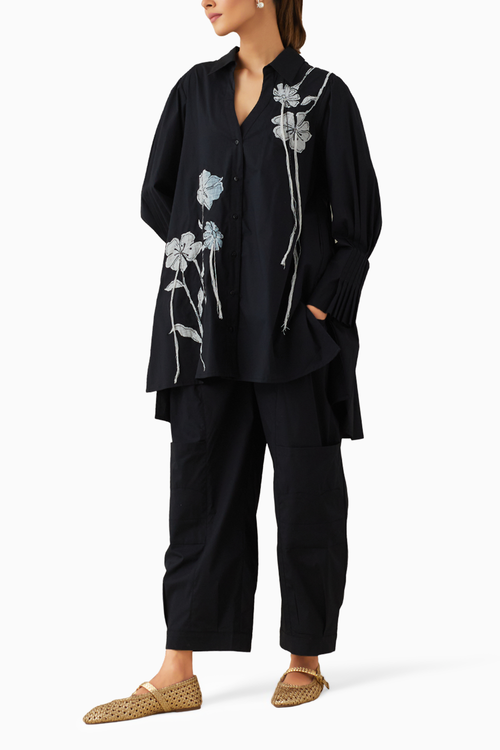 Nada Black Coord Set