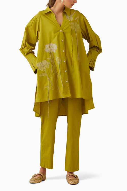 Nada Mustard Coord Set