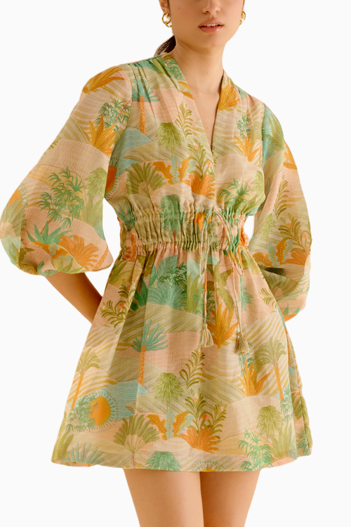 Wild Flower Mesh Dress