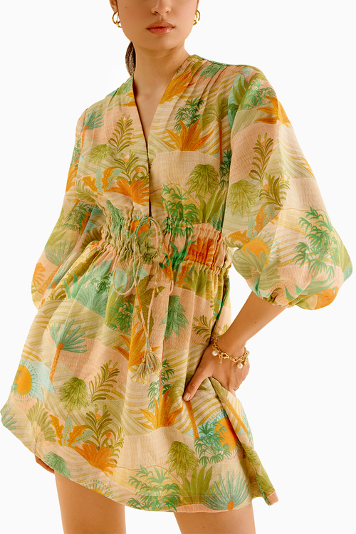 Wild Flower Mesh Dress