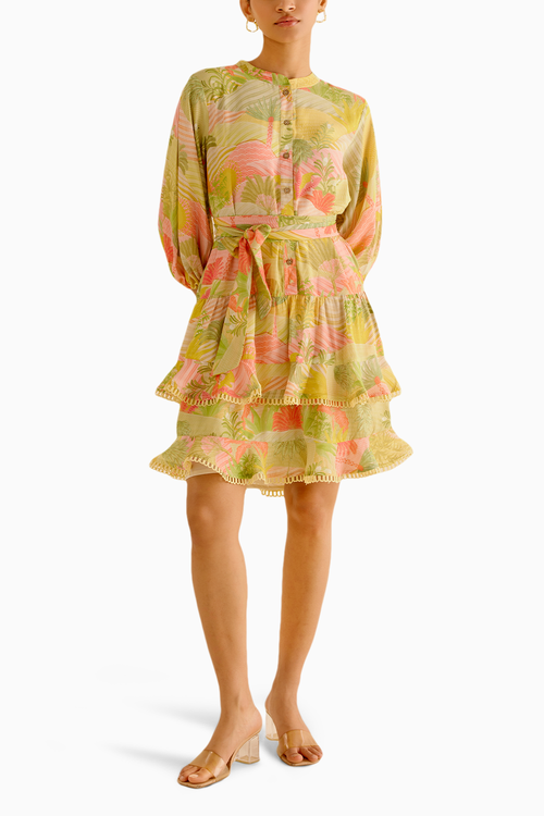 Wild Flower Layered Dress