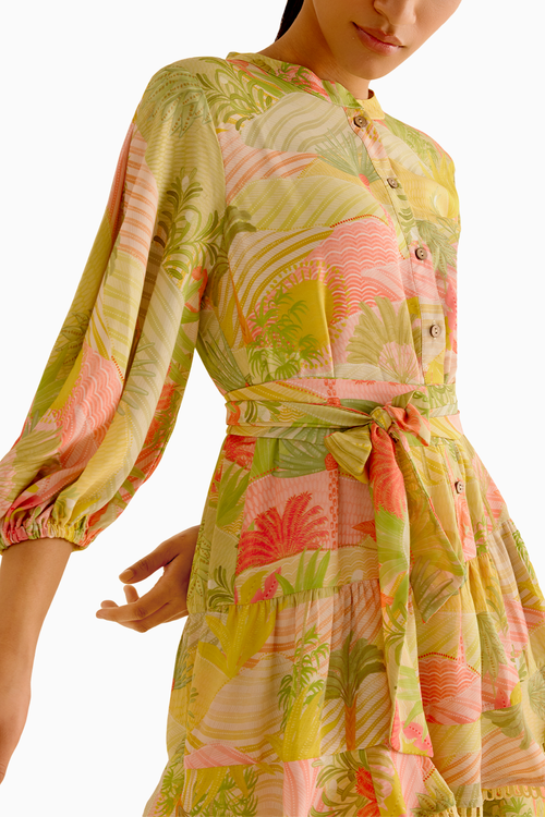 Wild Flower Layered Dress