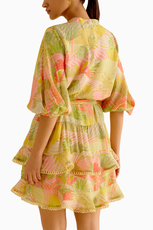 Wild Flower Layered Dress