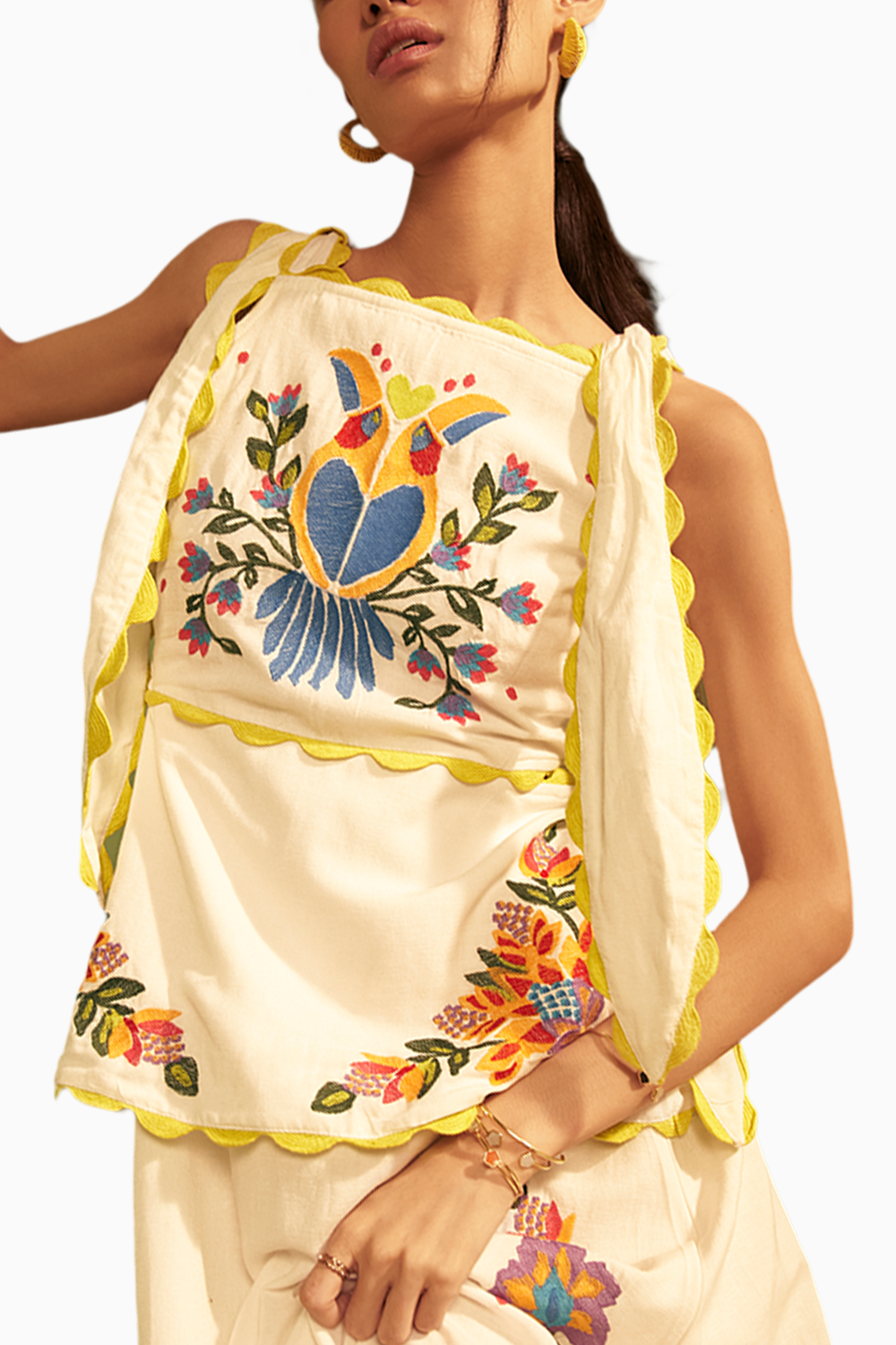 Bird Paradise Midi Dress