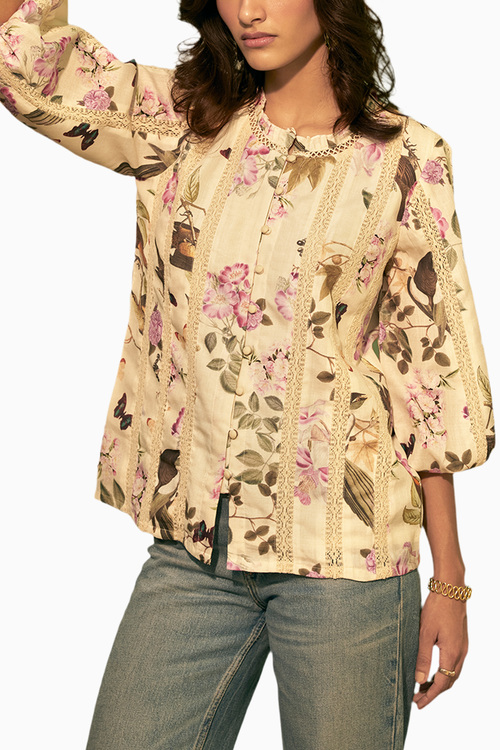 Dainty Spring Hue Blouse