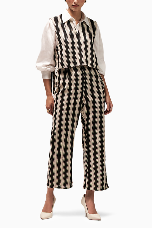 Crochet Monochrome Co-ord Set