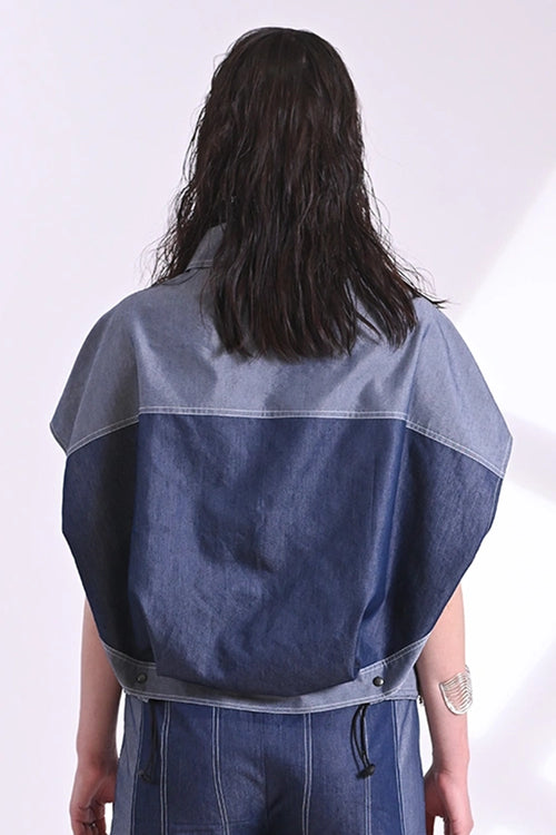 Indigo Edge Top