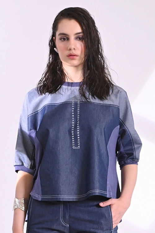 Blue Ayla Top