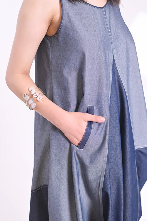 Blue Raya Dress