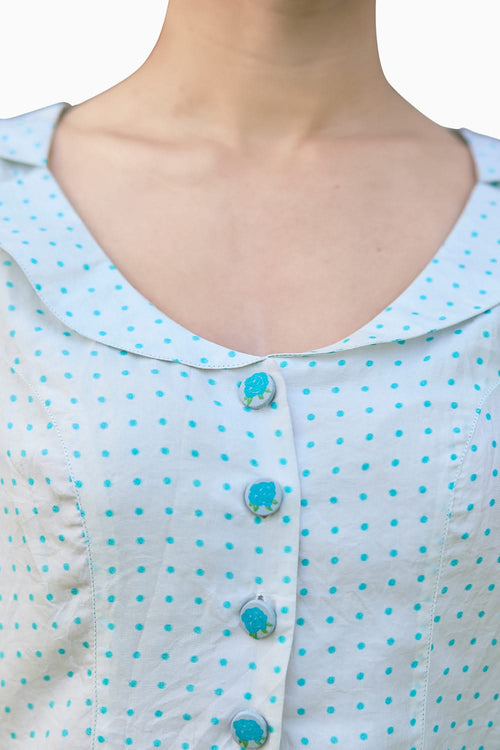 Dew Drops Ivory Blouse