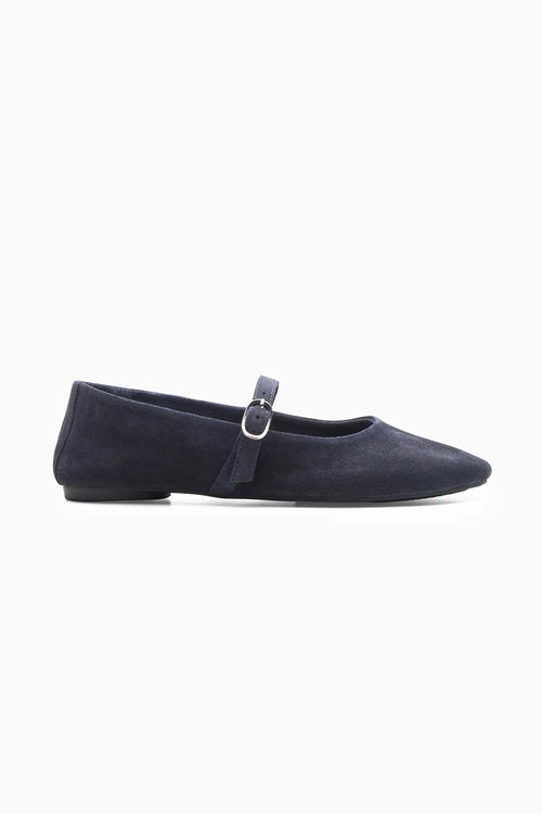 Around Navy Ballerina