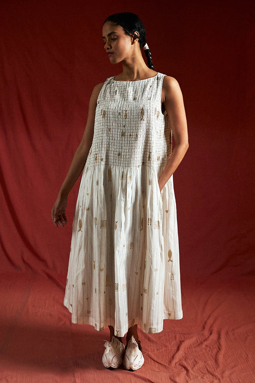 ⁠Lay Ruching Dress